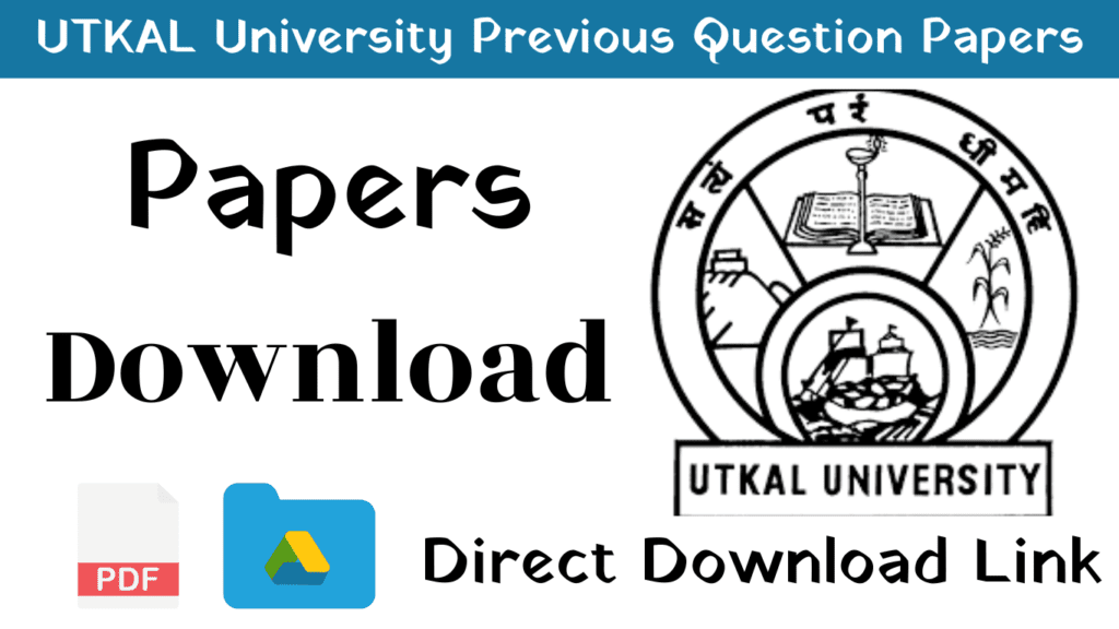 Utkal University Previous Year Question Paper Pdf