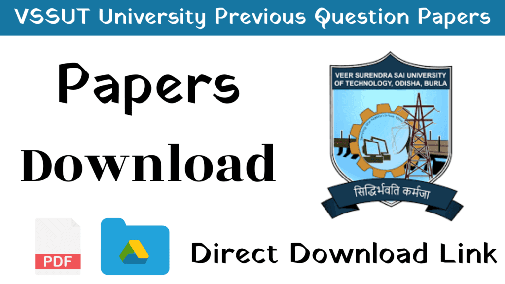 vssut question papers