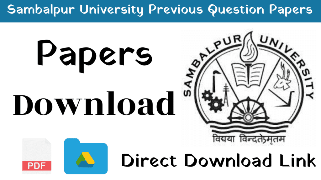 sambalpur university previous year question paper