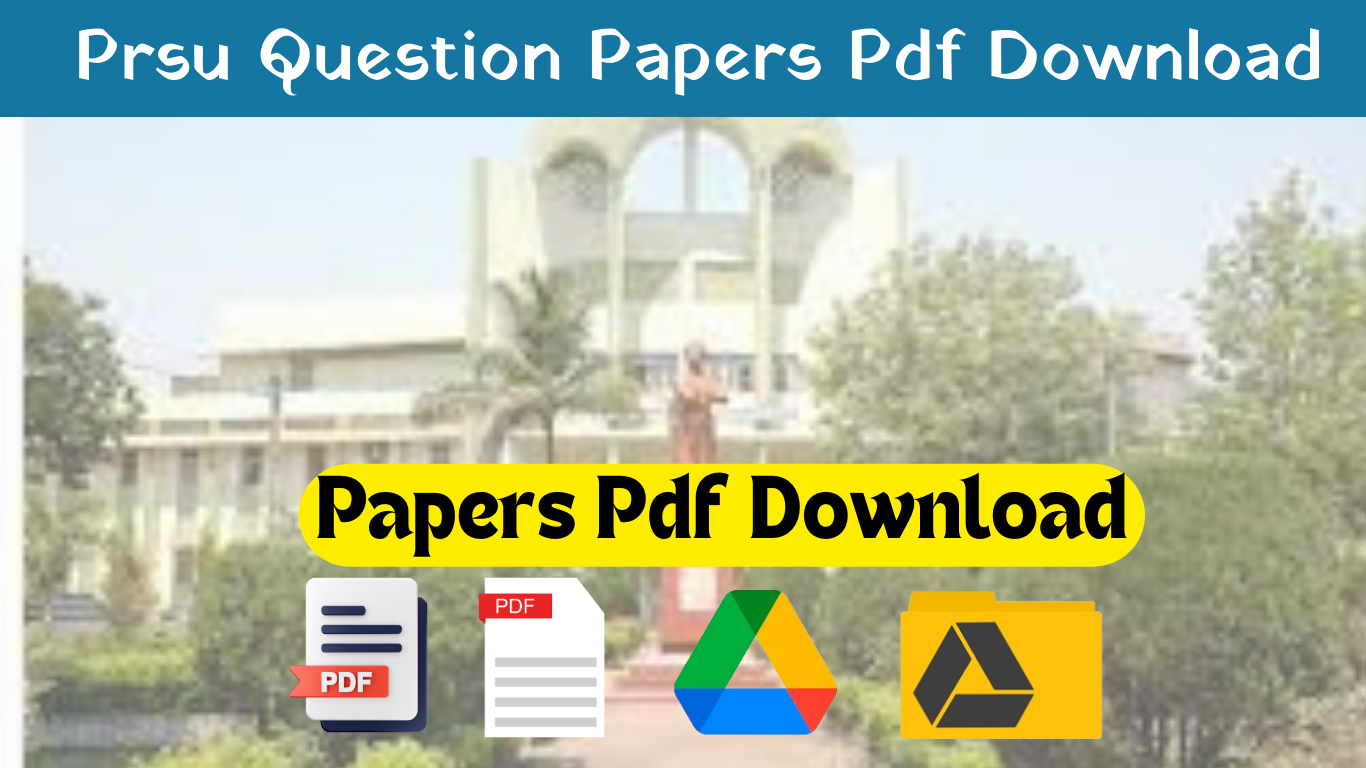 prsu question papers
