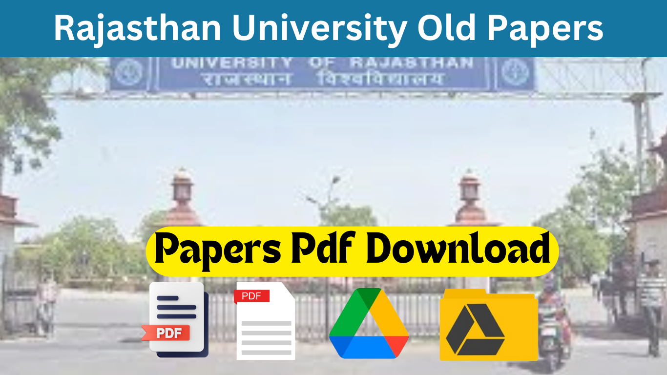 rajasthan university previous year question papers download pdf