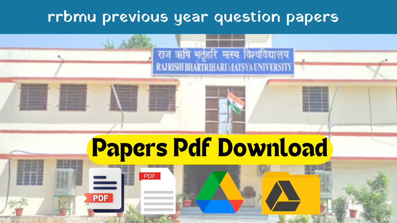 rrbmu previous year question papers