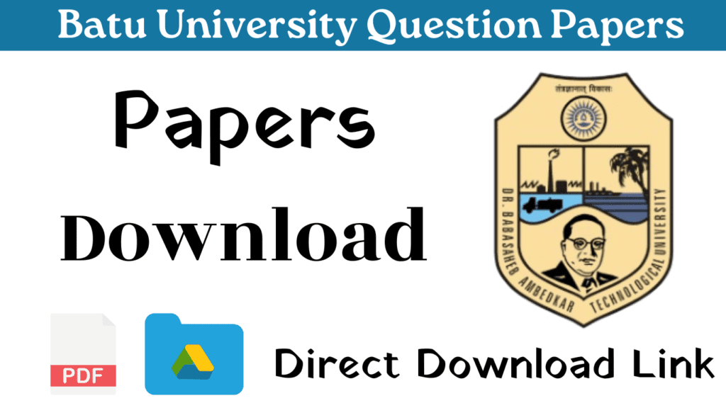 Batu University Question Papers